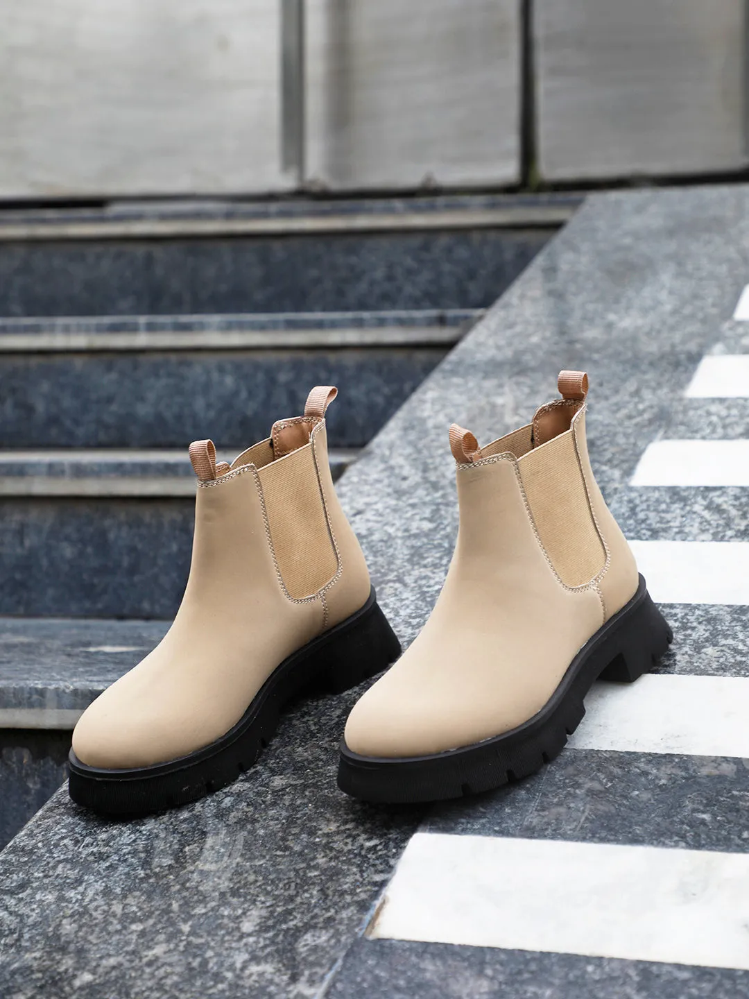 Cream Sandstorm Chelsea For Women