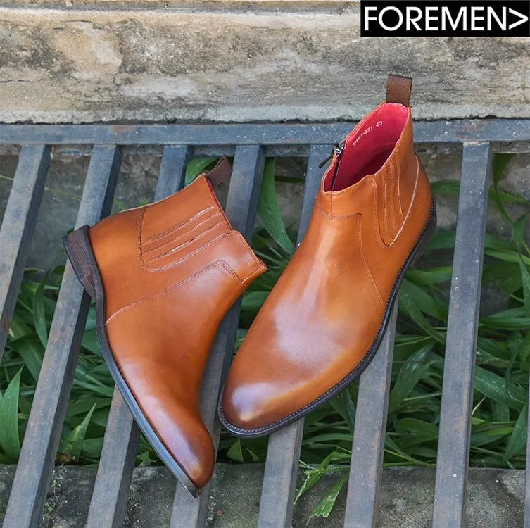 DANKARN | Brown Chelsea Boots