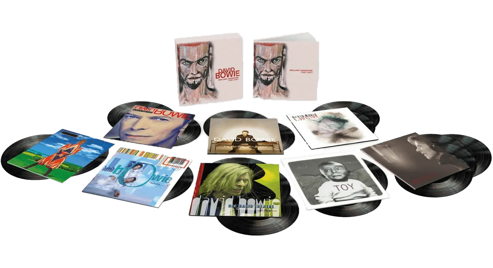 David Bowie : BRILLIANT ADVENTURE (1992 – 2001) (18LP Boxset)
