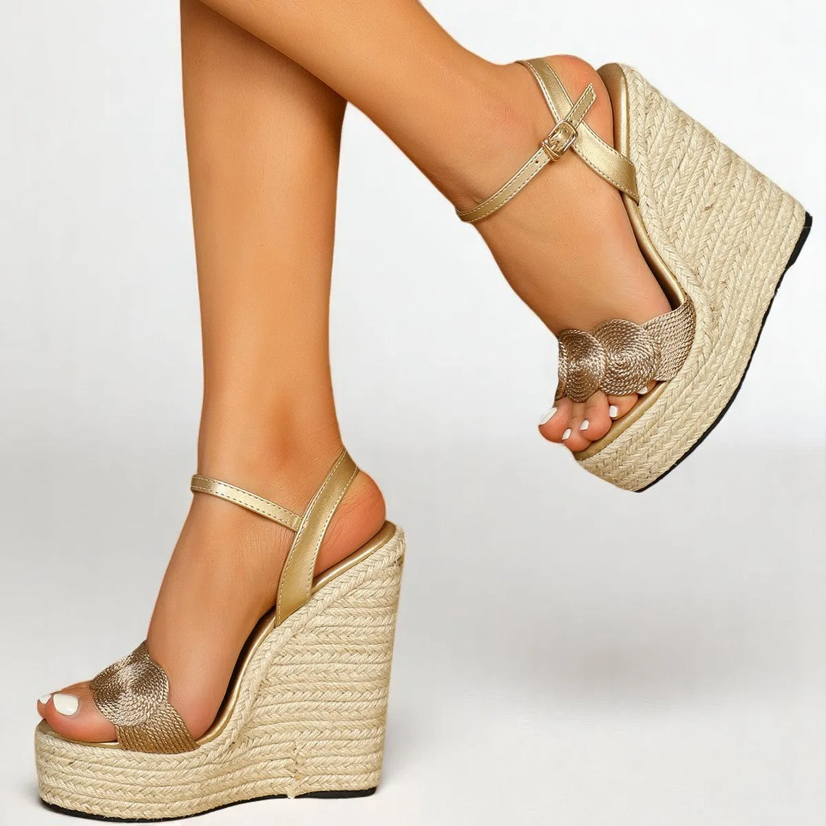 Diana Platform Wedge Sandal