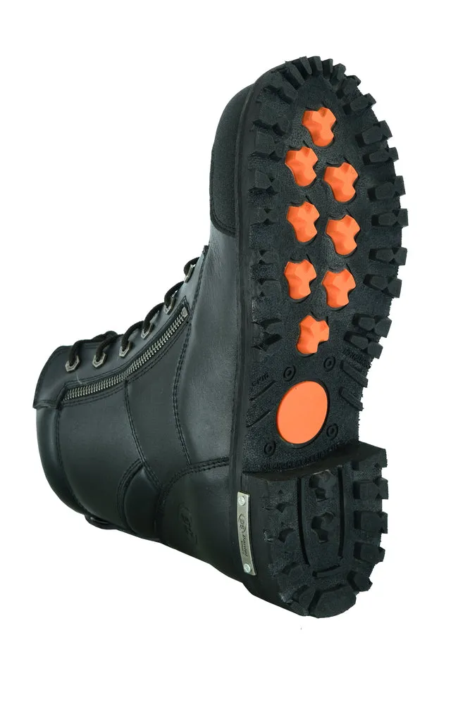 DS Men's Side Zipper Waterproof Ankle Protection Boots
