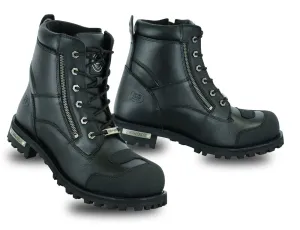 DS Men's Side Zipper Waterproof Ankle Protection Boots
