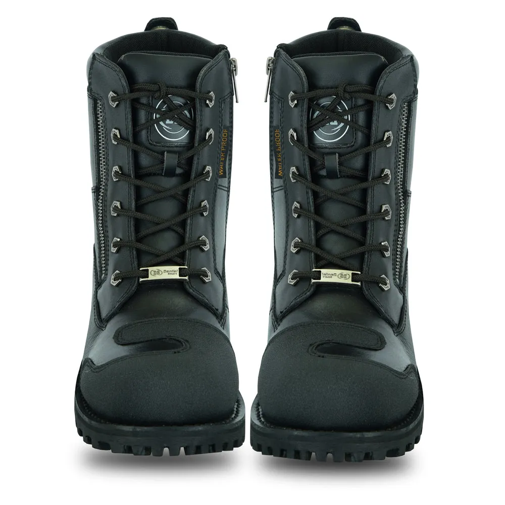 DS Men's Side Zipper Waterproof Ankle Protection Boots
