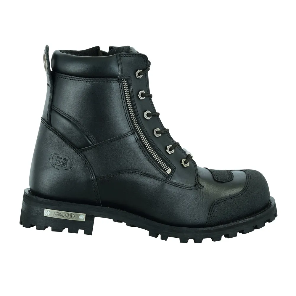 DS Men's Side Zipper Waterproof Ankle Protection Boots
