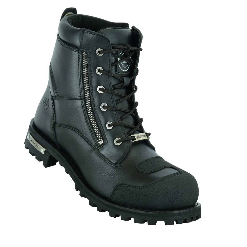 DS Men's Side Zipper Waterproof Ankle Protection Boots