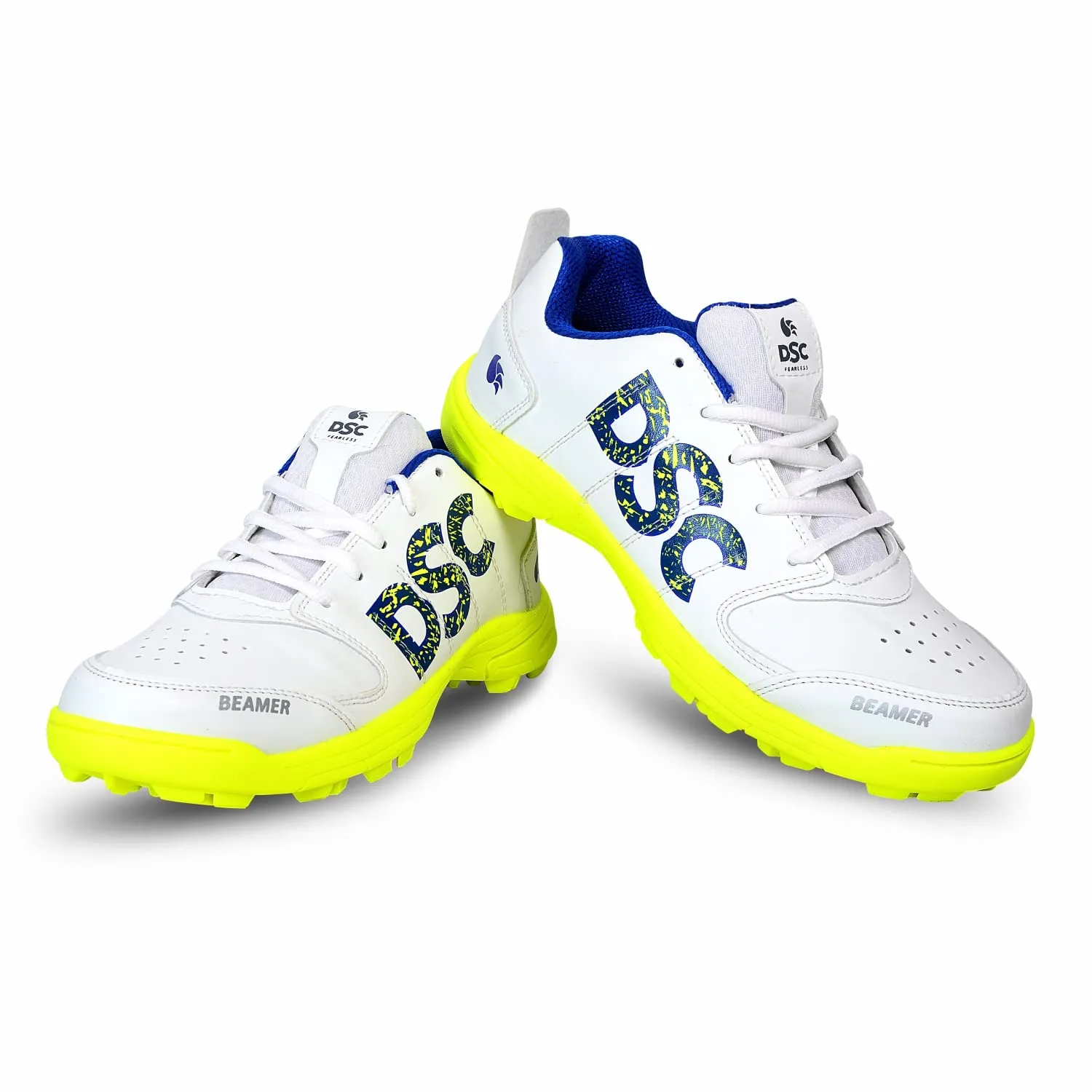 DSC Beamer Kid's Cricket Shoes | Lightweight, Durable & Comfortable Sports Shoes for Boys | Ideal for Cricket Practice & Matches