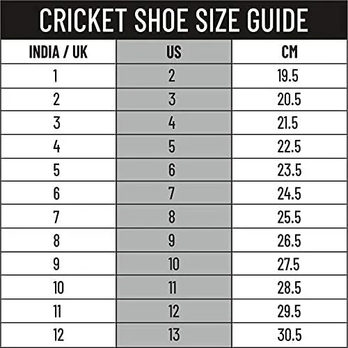 DSC Beamer Kid's Cricket Shoes | Lightweight, Durable & Comfortable Sports Shoes for Boys | Ideal for Cricket Practice & Matches