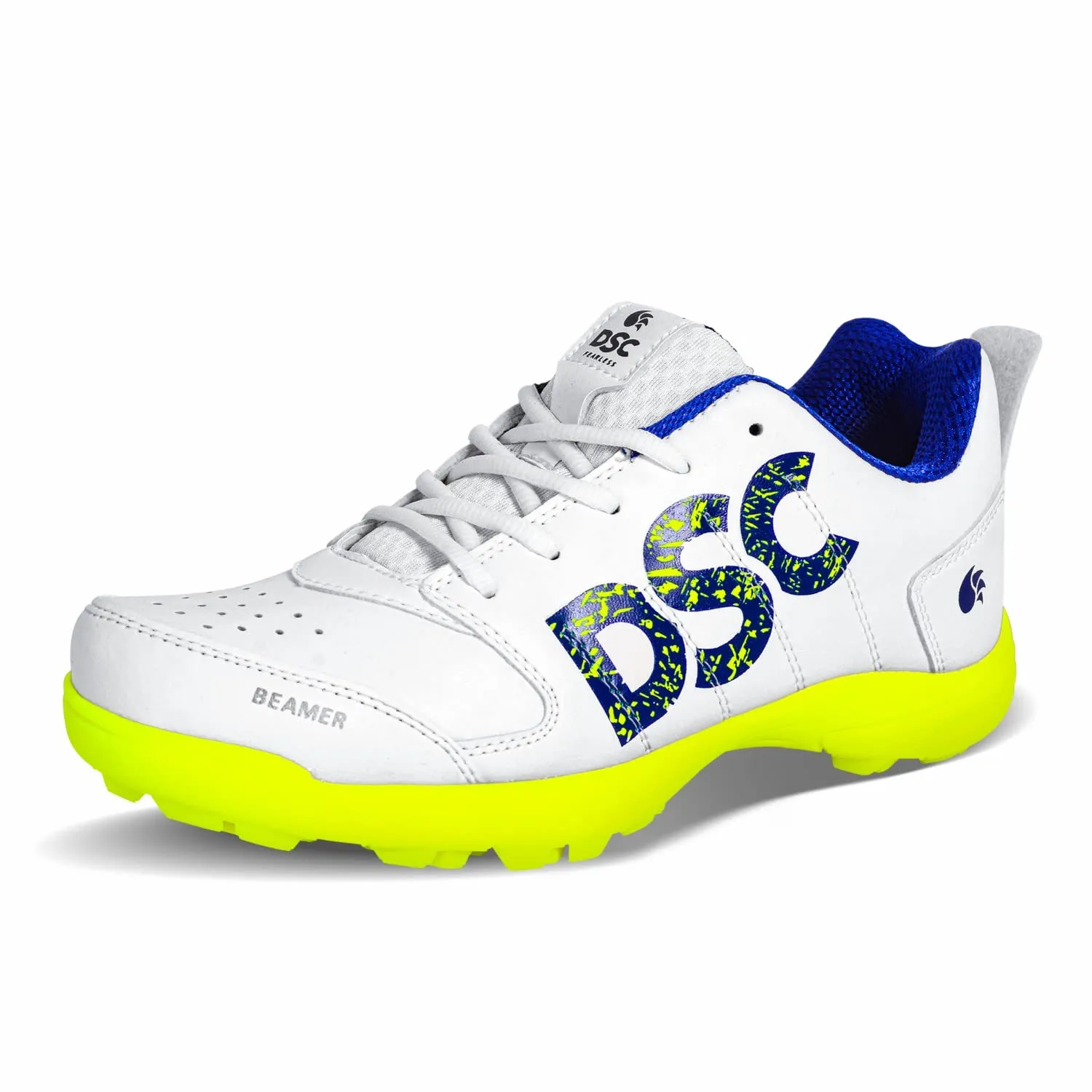DSC Beamer Kid's Cricket Shoes | Lightweight, Durable & Comfortable Sports Shoes for Boys | Ideal for Cricket Practice & Matches