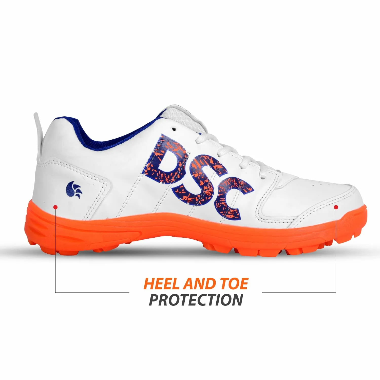 DSC Beamer Kid's Cricket Shoes | Lightweight, Durable & Comfortable Sports Shoes for Boys | Ideal for Cricket Practice & Matches