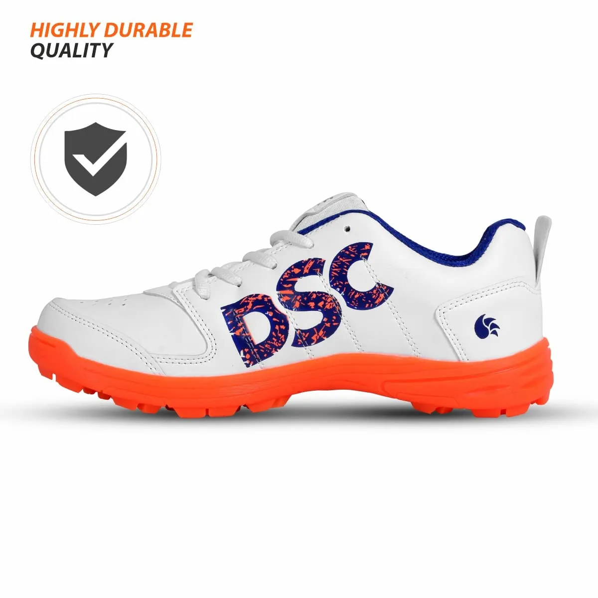 DSC Beamer Kid's Cricket Shoes | Lightweight, Durable & Comfortable Sports Shoes for Boys | Ideal for Cricket Practice & Matches
