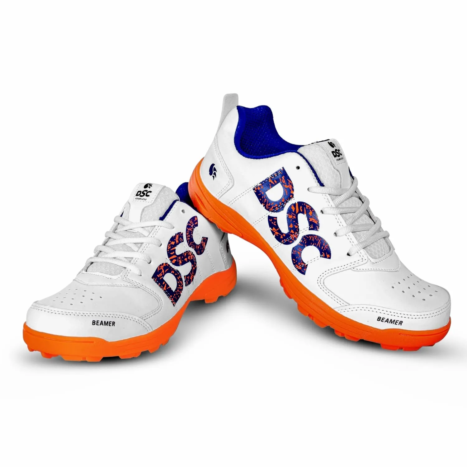 DSC Beamer Kid's Cricket Shoes | Lightweight, Durable & Comfortable Sports Shoes for Boys | Ideal for Cricket Practice & Matches
