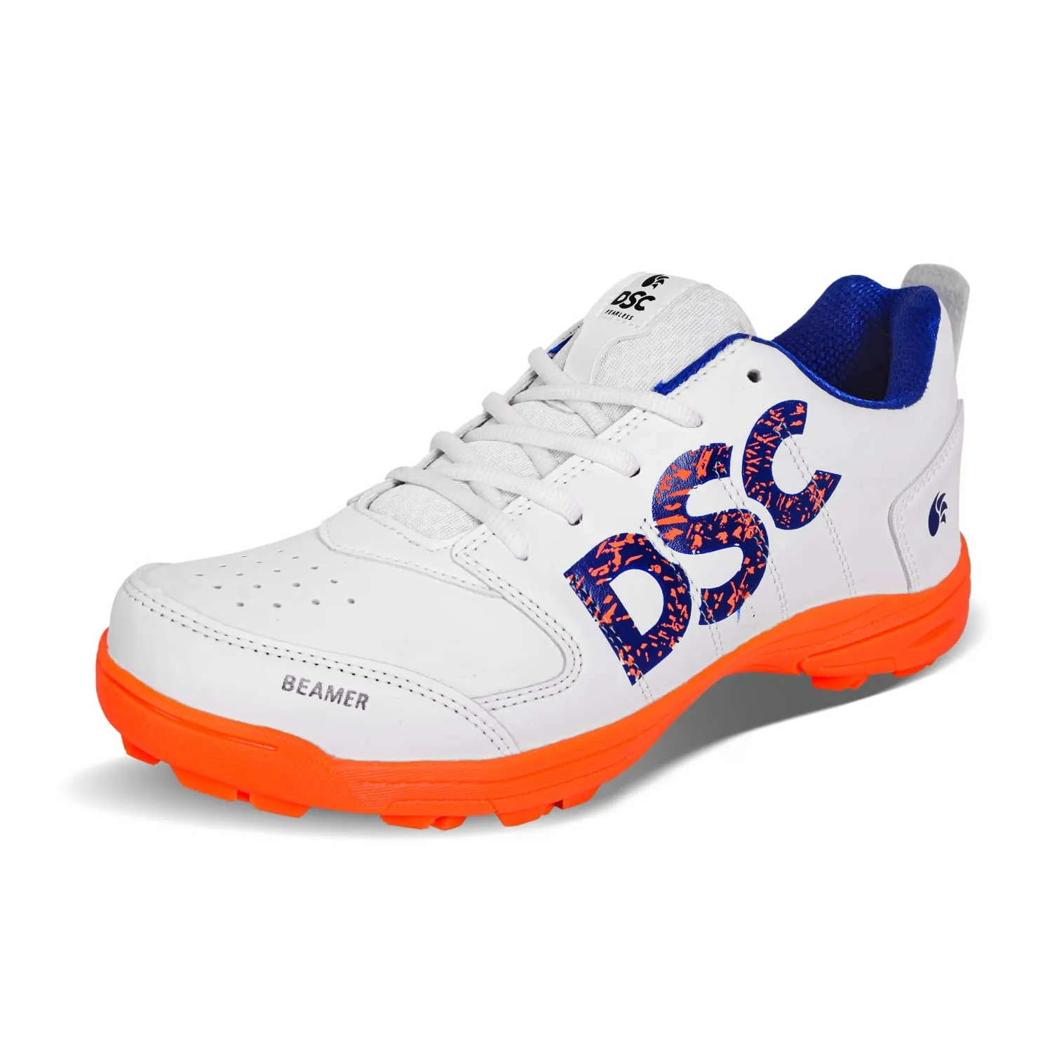 DSC Beamer Kid's Cricket Shoes | Lightweight, Durable & Comfortable Sports Shoes for Boys | Ideal for Cricket Practice & Matches