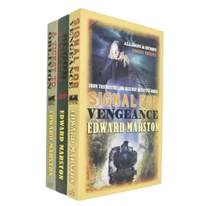 Edward Marston Railway Detective Series 3 Books Collection Set