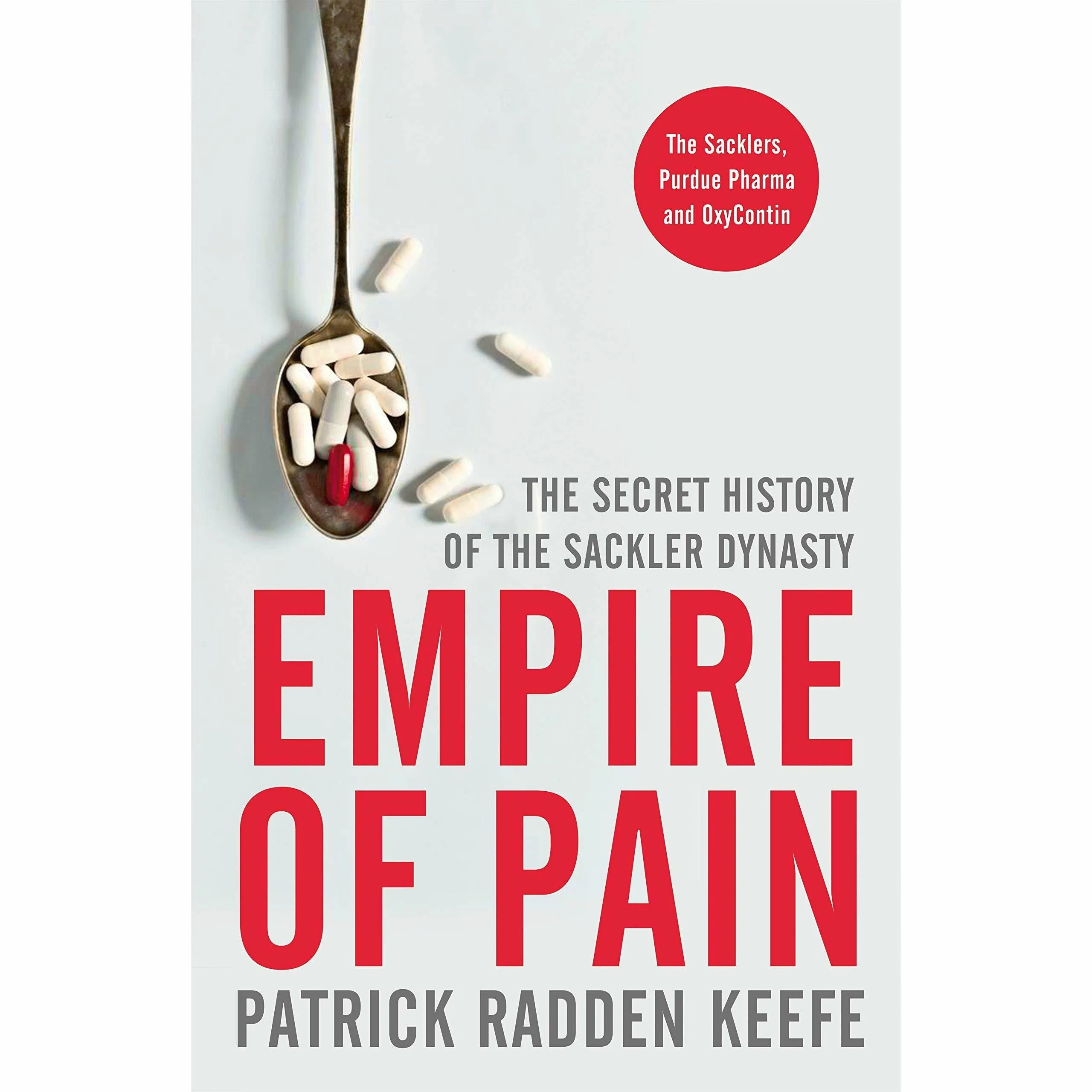 Empire of Pain & Say Nothing By Patrick Radden Keefe 2 Books Collection Set