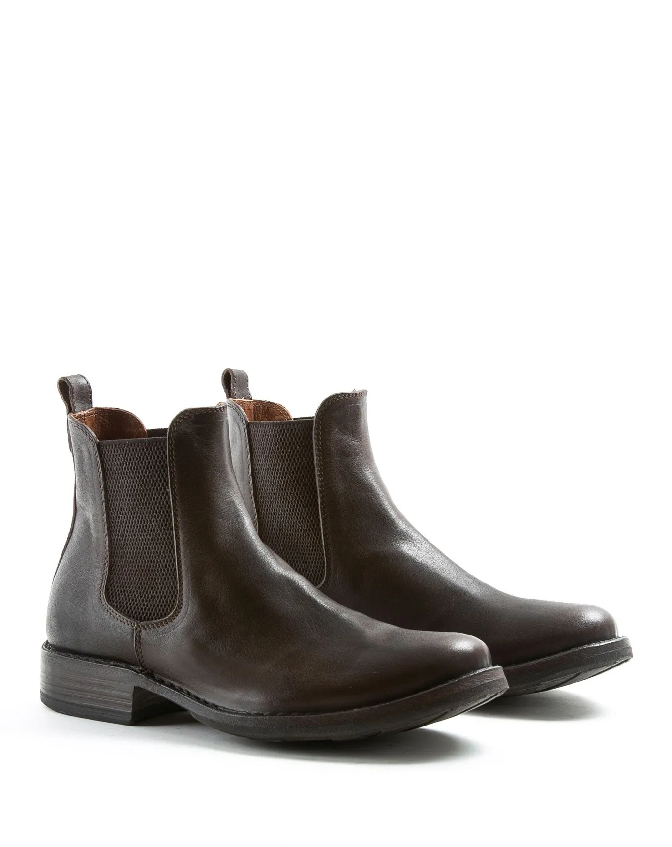 ETEX Brown Leather Boots