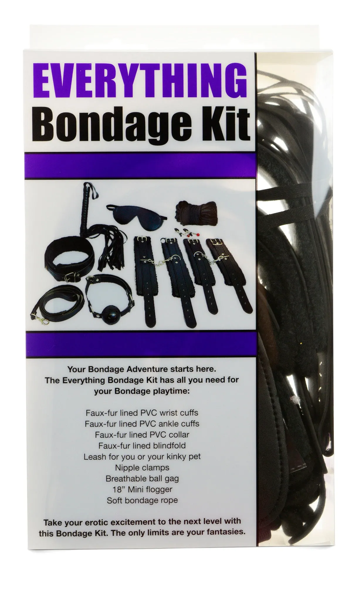 Everything Bondage Kit - Black