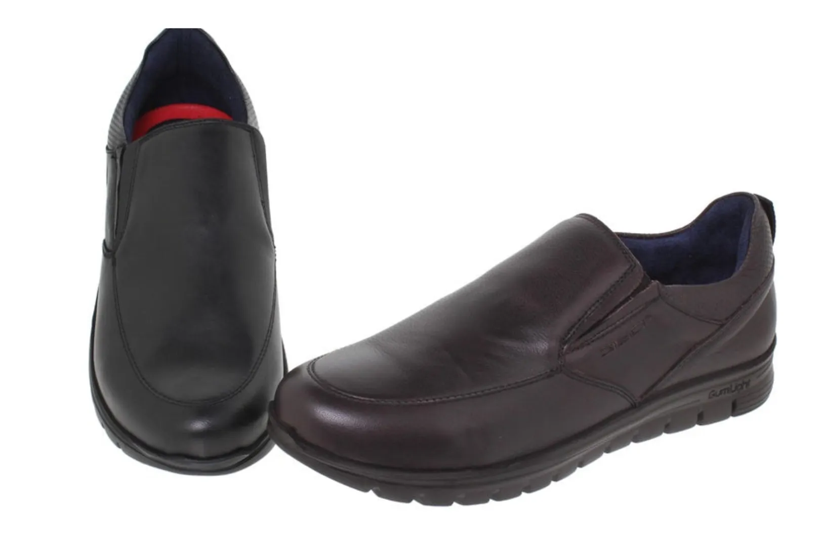 Extra-light Leather Slip-On Shoes