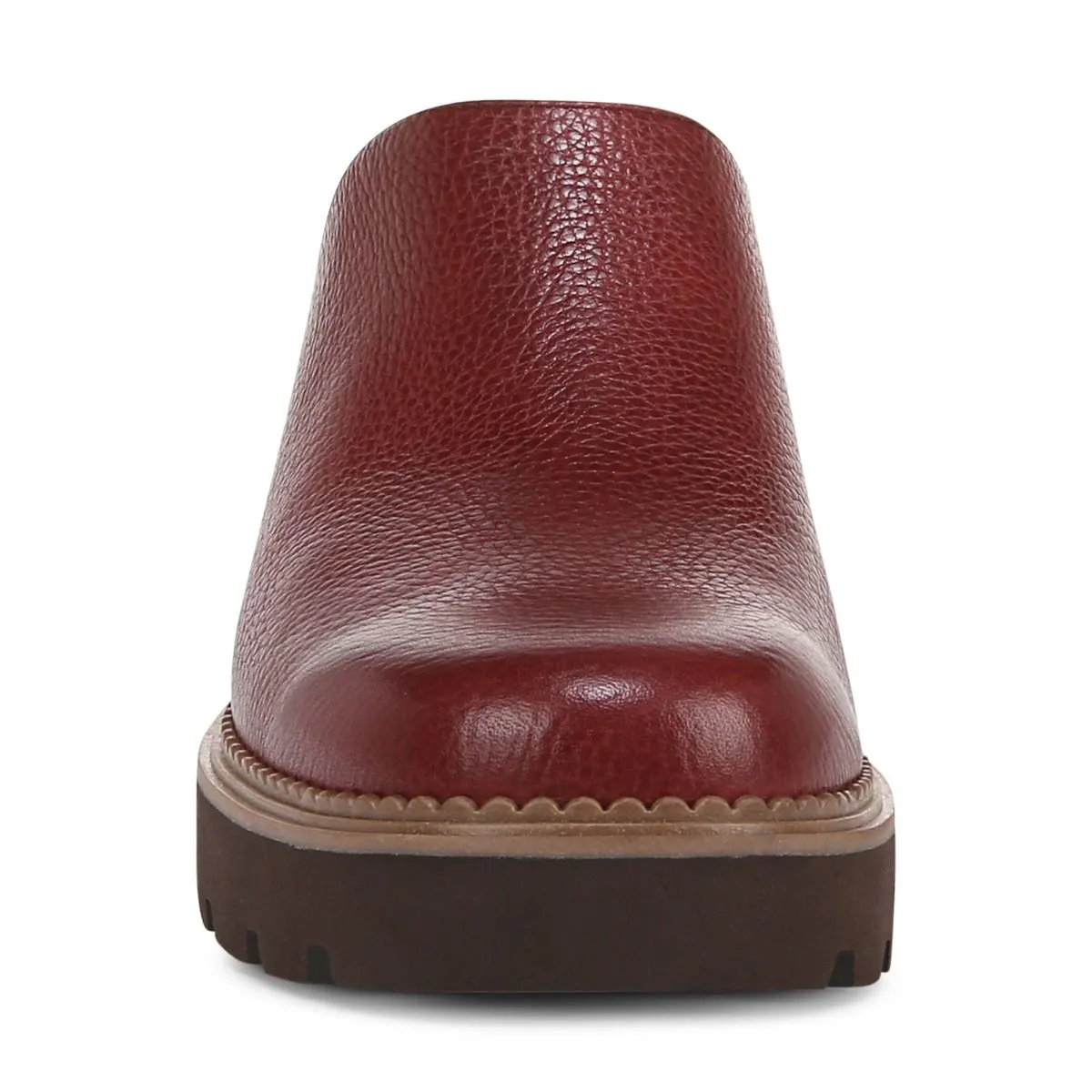 FAIRFAX  CLOG MULE - SYRAH LEATHER - J0793L1