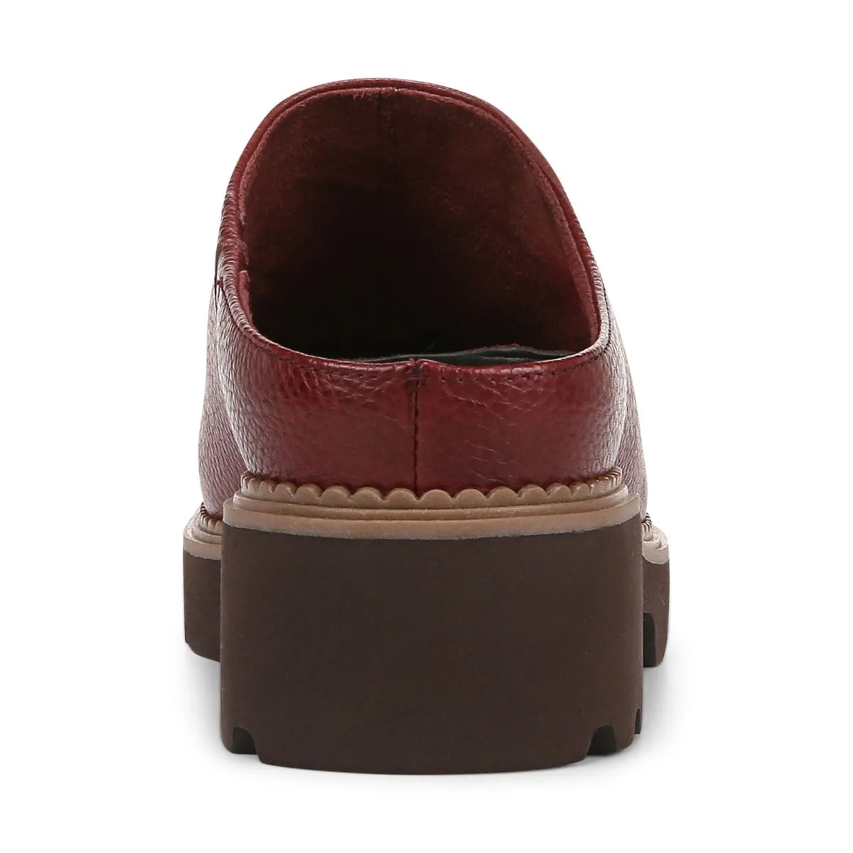 FAIRFAX  CLOG MULE - SYRAH LEATHER - J0793L1