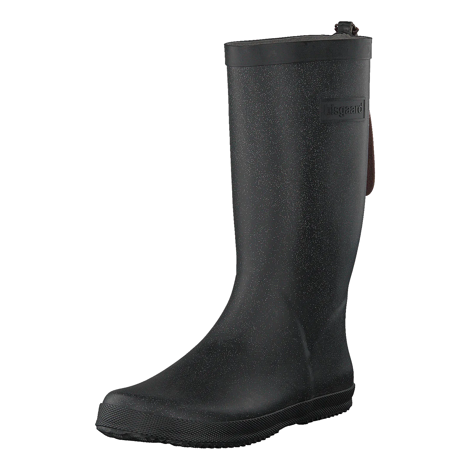 Fashion Rubberboot Black Glitter
