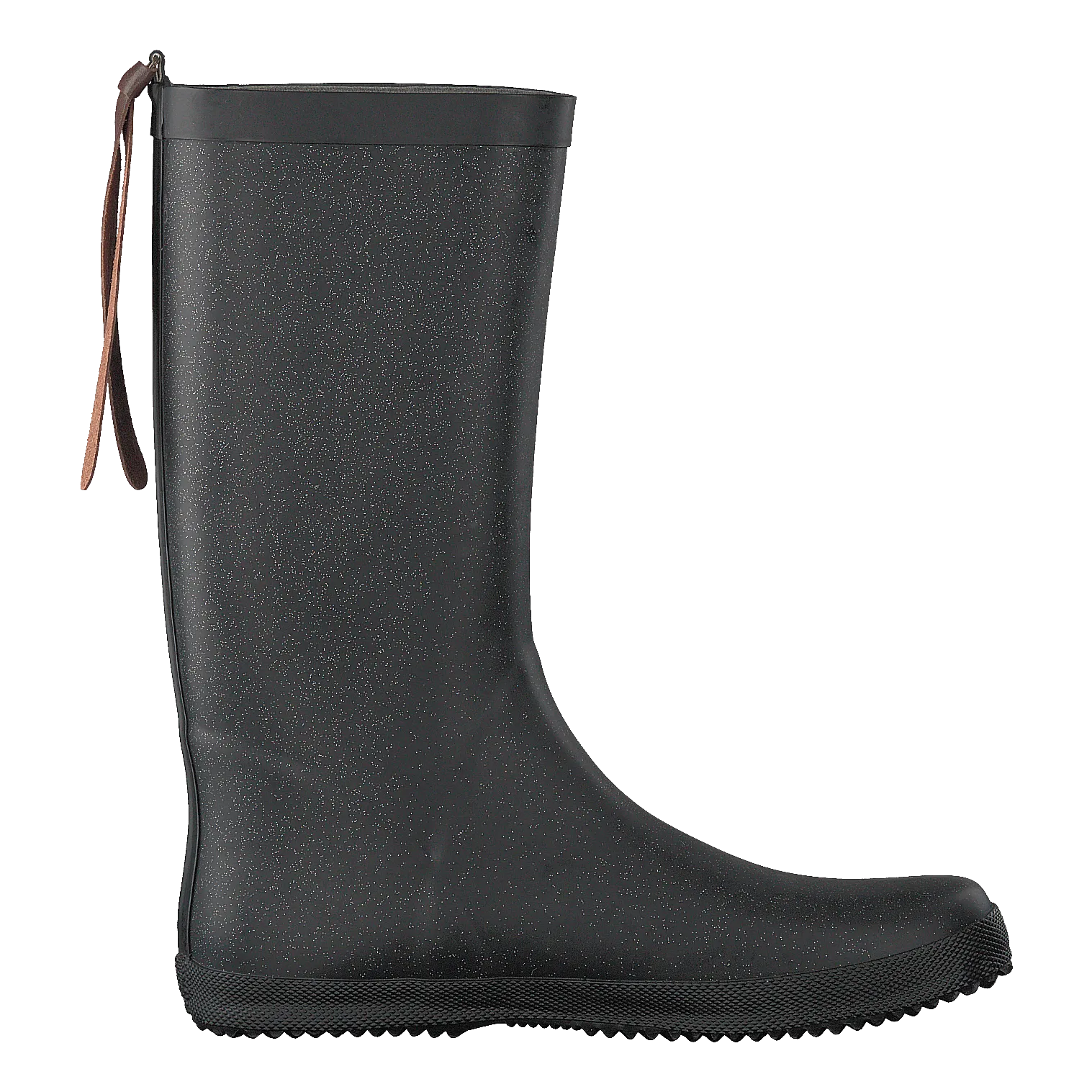 Fashion Rubberboot Black Glitter