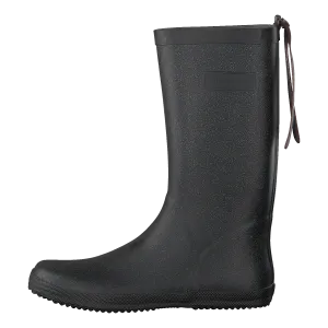 Fashion Rubberboot Black Glitter