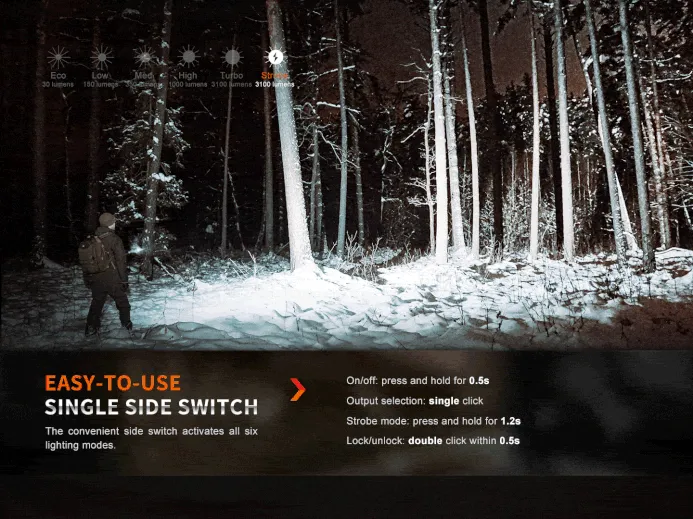 Fenix E35R EDC Flashlight