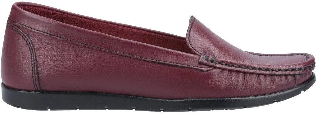 Fleet & Foster Tiggy Ladies Slip On Loafer Moccasin Shoes