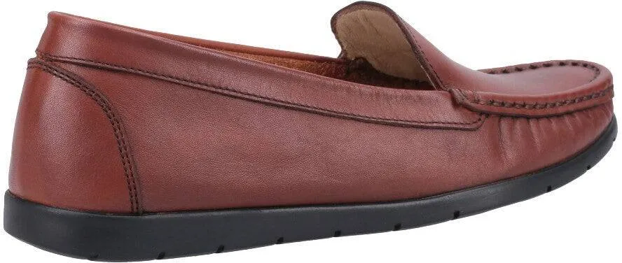 Fleet & Foster Tiggy Ladies Slip On Loafer Moccasin Shoes