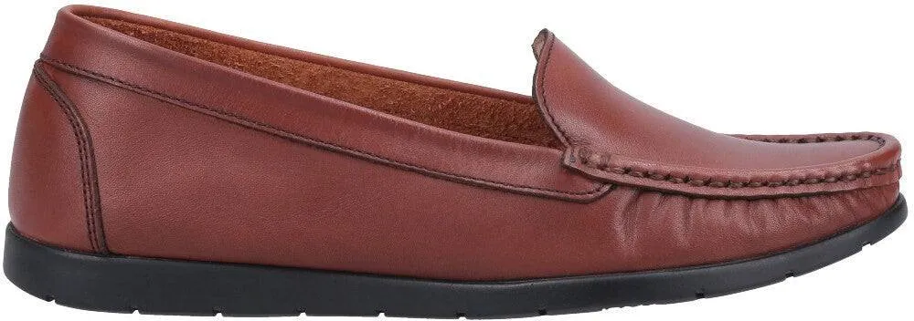 Fleet & Foster Tiggy Ladies Slip On Loafer Moccasin Shoes