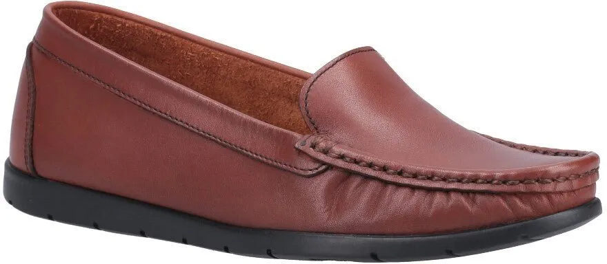 Fleet & Foster Tiggy Ladies Slip On Loafer Moccasin Shoes