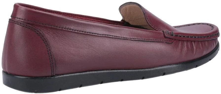 Fleet & Foster Tiggy Ladies Slip On Loafer Moccasin Shoes
