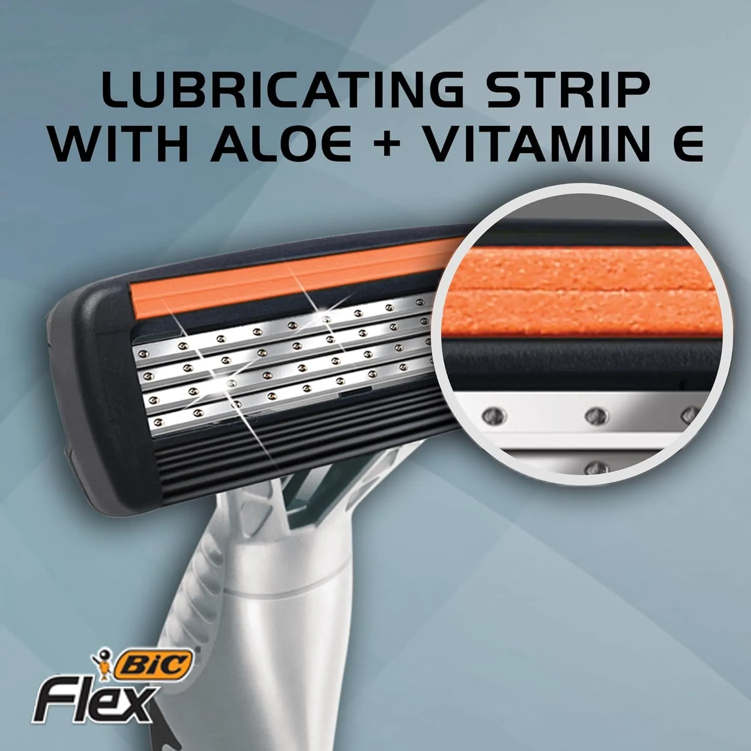 Flex 4 Sensitive Disposable Razors for Men, for a Smooth, Ultra-Close and Comfortable Summer Shave, 10 Piece Disposable Razor Set
