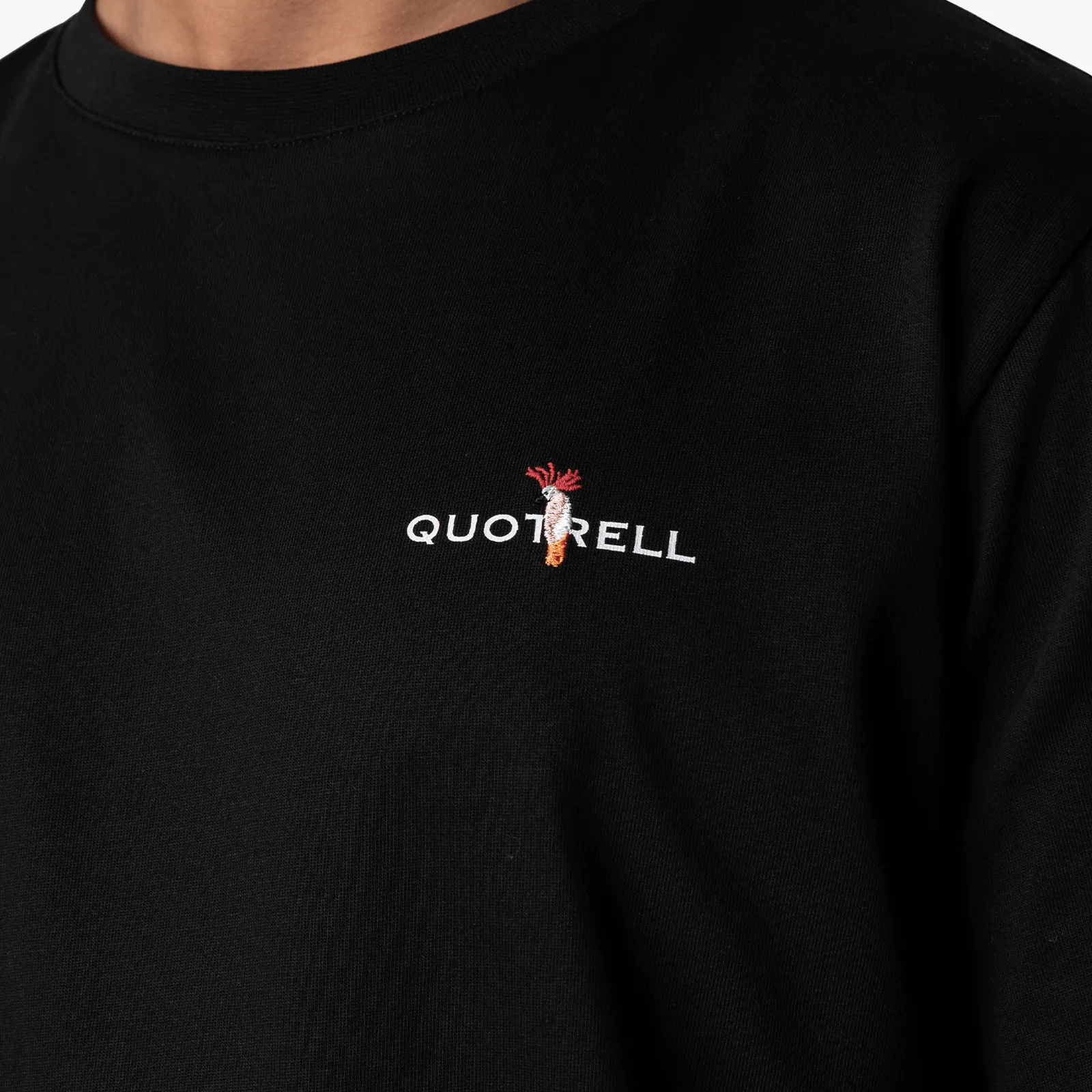 FLORAL T-SHIRT | BLACK/WHITE