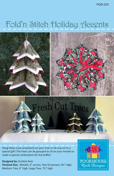 Fold n'Stitch Holiday Accents