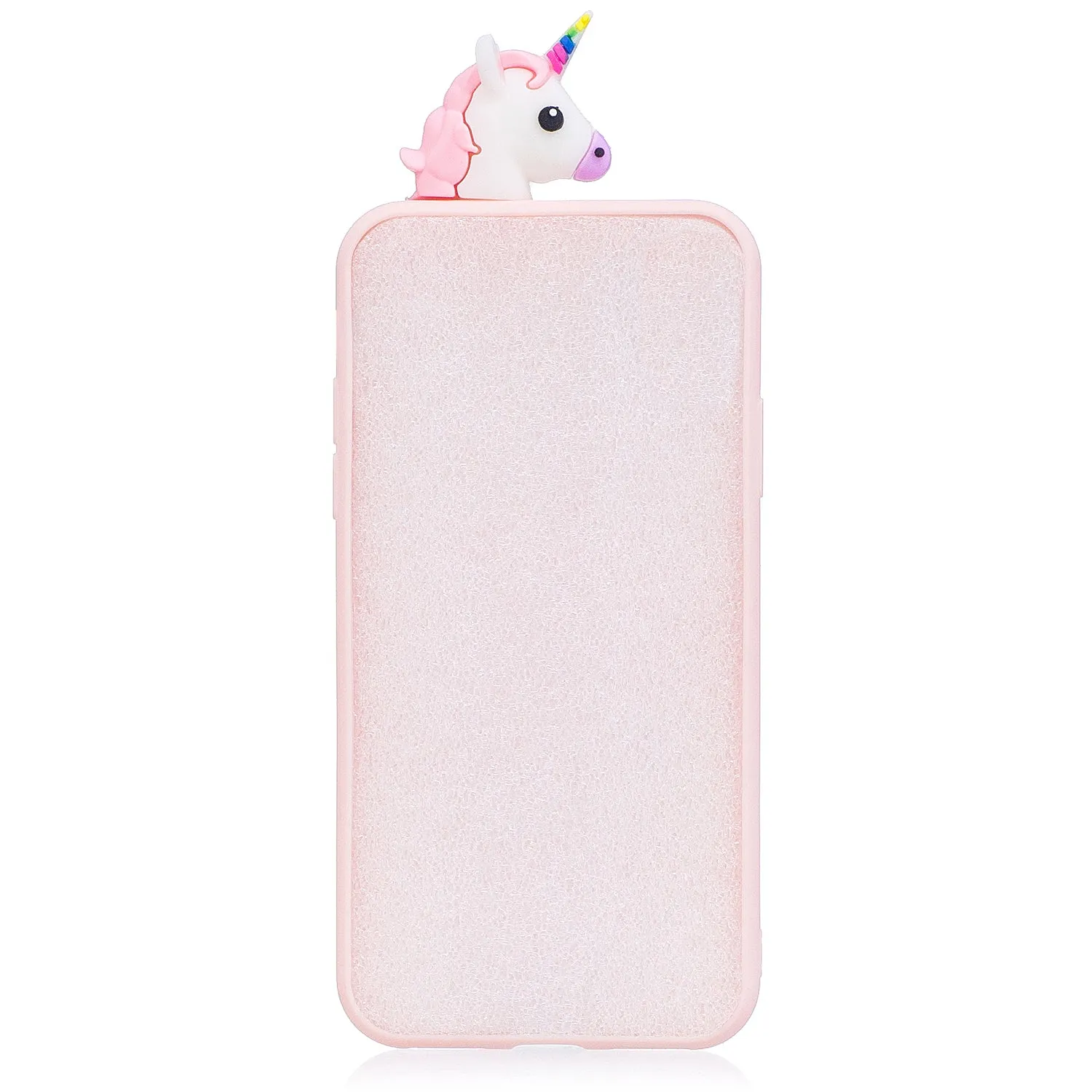 For iPhone 6/6S 3D Cute Cartoon Animal TPU Anti-scratch Non-slip Protective Cover Back Case Black panda