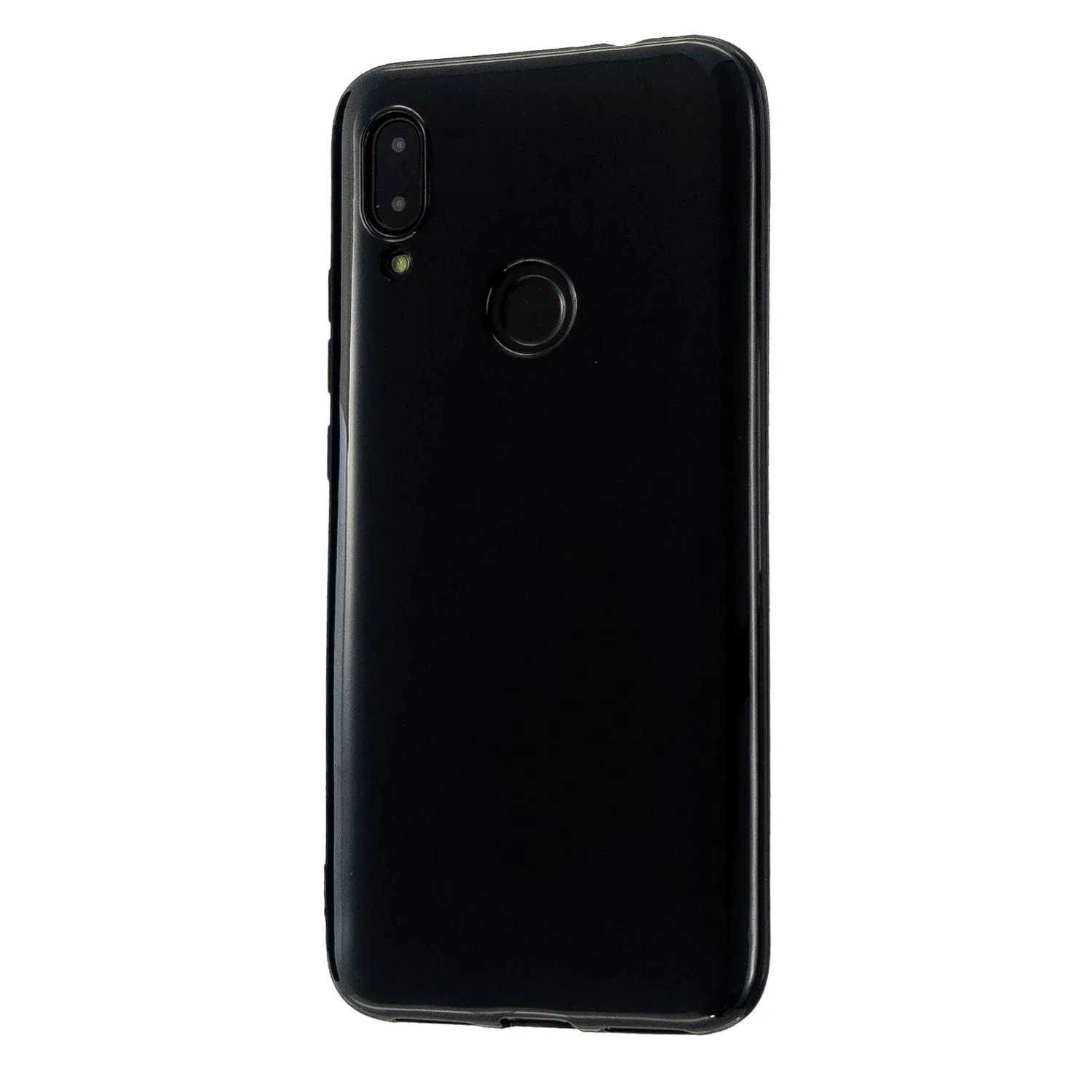 For Redmi 7/7A/Note 7/Note 7 Pro Cellphone Cover Overall Protection Soft TPU Anti-Slip Anti-Scratch Phone Case Bright black