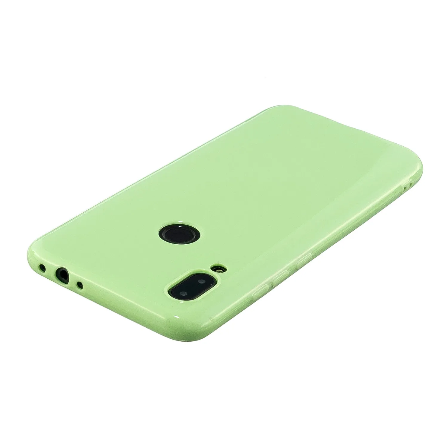 For Redmi 7/7A/Note 7/Note 7 Pro Cellphone Cover Overall Protection Soft TPU Anti-Slip Anti-Scratch Phone Case Milk white