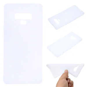 for Samsung NOTE 9 Cute Candy Color Matte TPU Anti-scratch Non-slip Protective Cover Back Case white