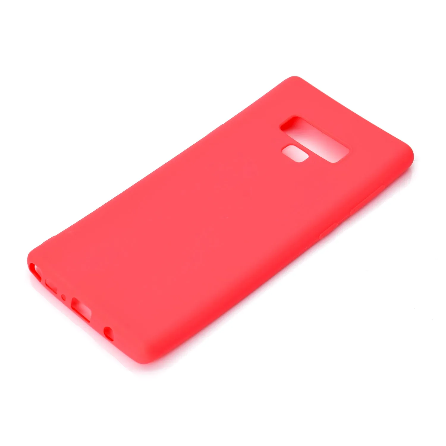 for Samsung NOTE 9 Cute Candy Color Matte TPU Anti-scratch Non-slip Protective Cover Back Case yellow