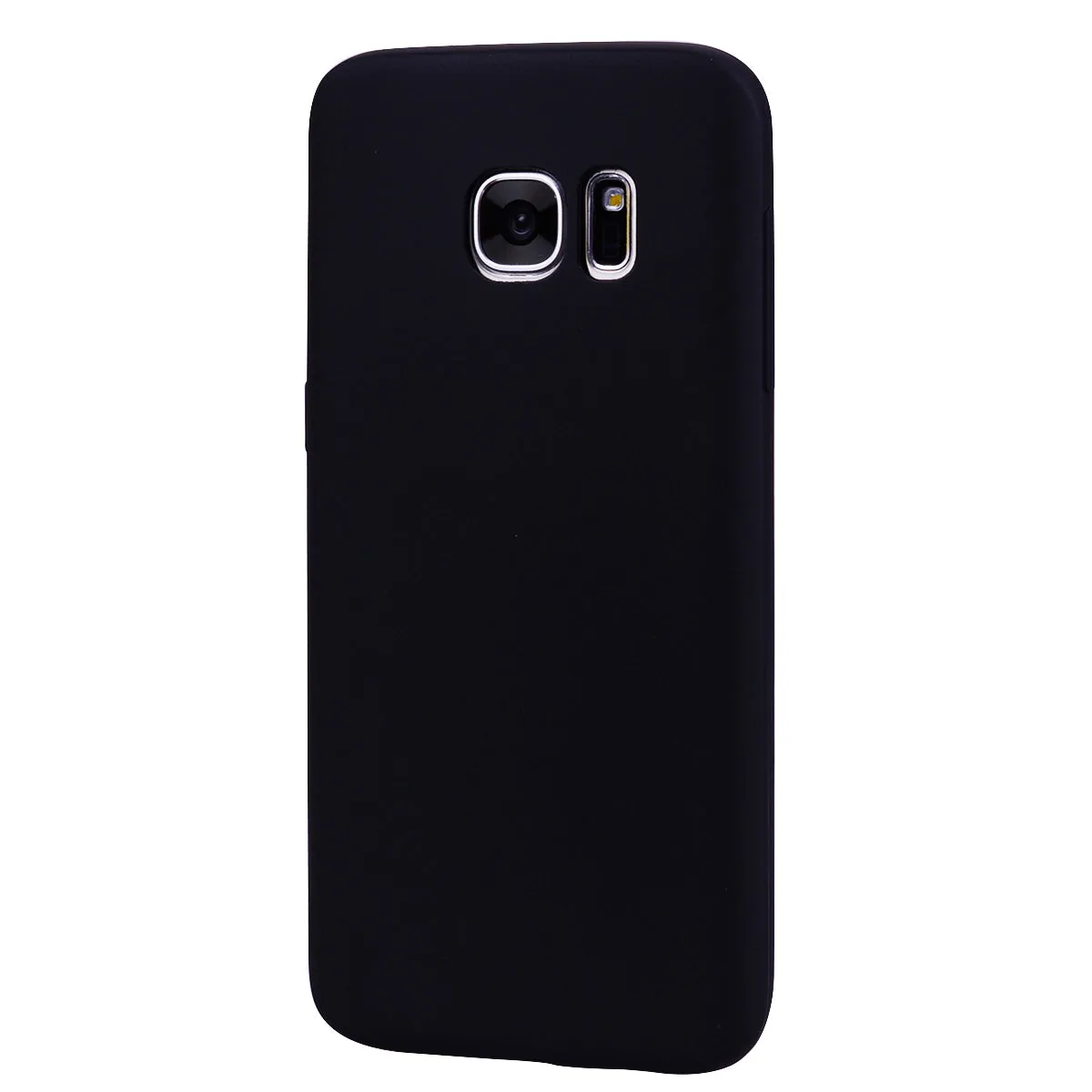 for Samsung S7 Cute Candy Color Matte TPU Anti-scratch Non-slip Protective Cover Back Case white