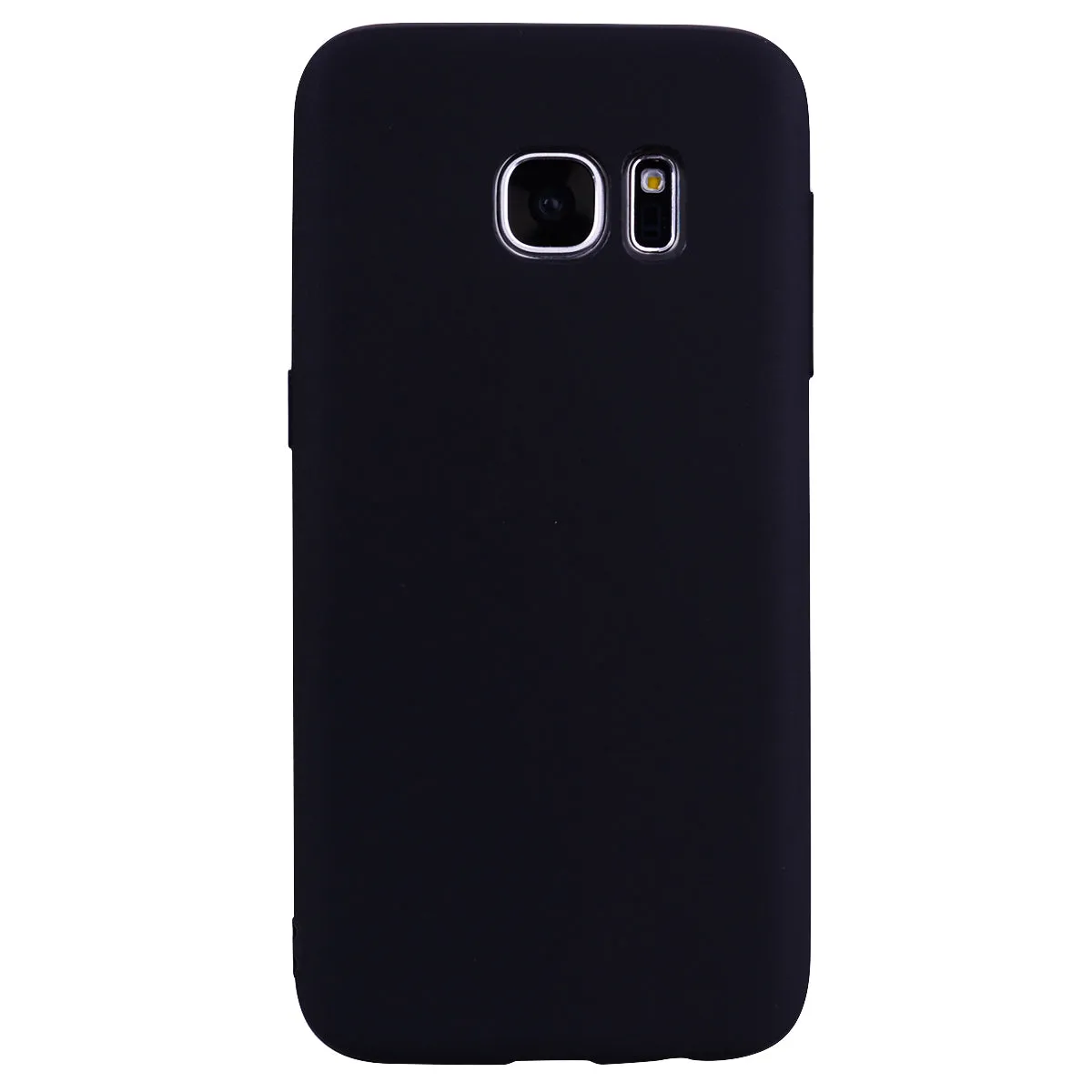 for Samsung S7 Cute Candy Color Matte TPU Anti-scratch Non-slip Protective Cover Back Case white