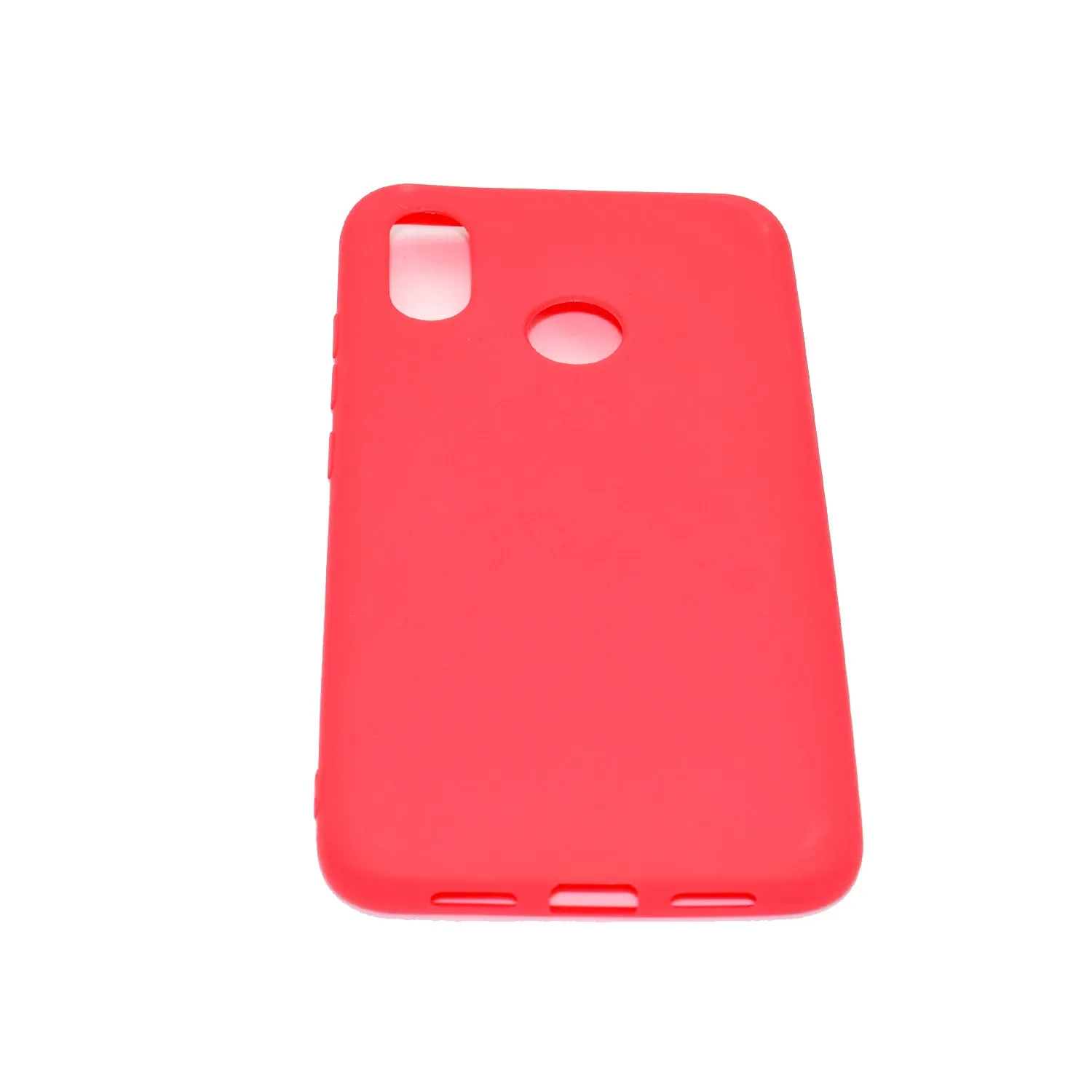 for XIAOMI Redmi S2 Lovely Candy Color Matte TPU Anti-scratch Non-slip Protective Cover Back Case red