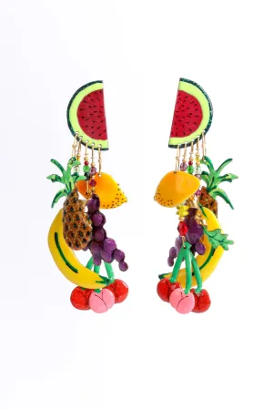 Fruit Party Chandelier Earrings