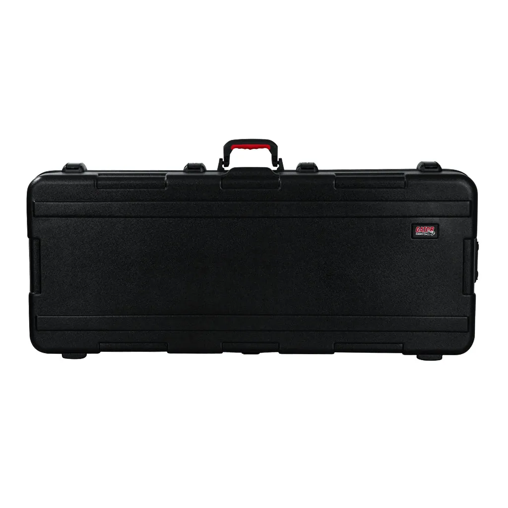 Gator GTSA-KEY61 TSA Series ATA Molded Polyethylene Keyboard Case with Wheels for 61-note Keyboards