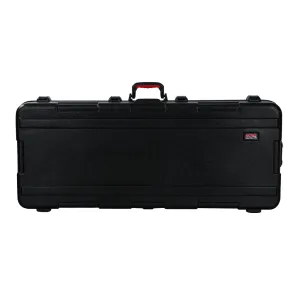 Gator GTSA-KEY61 TSA Series ATA Molded Polyethylene Keyboard Case with Wheels for 61-note Keyboards