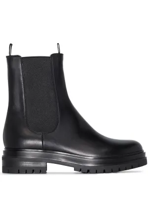 Gianvito Rossi Chester leather ankle boots