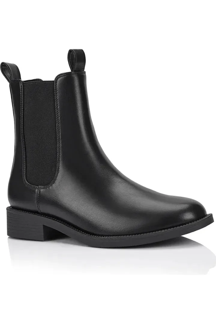 Grayson Chelsea Ankle Boots Black