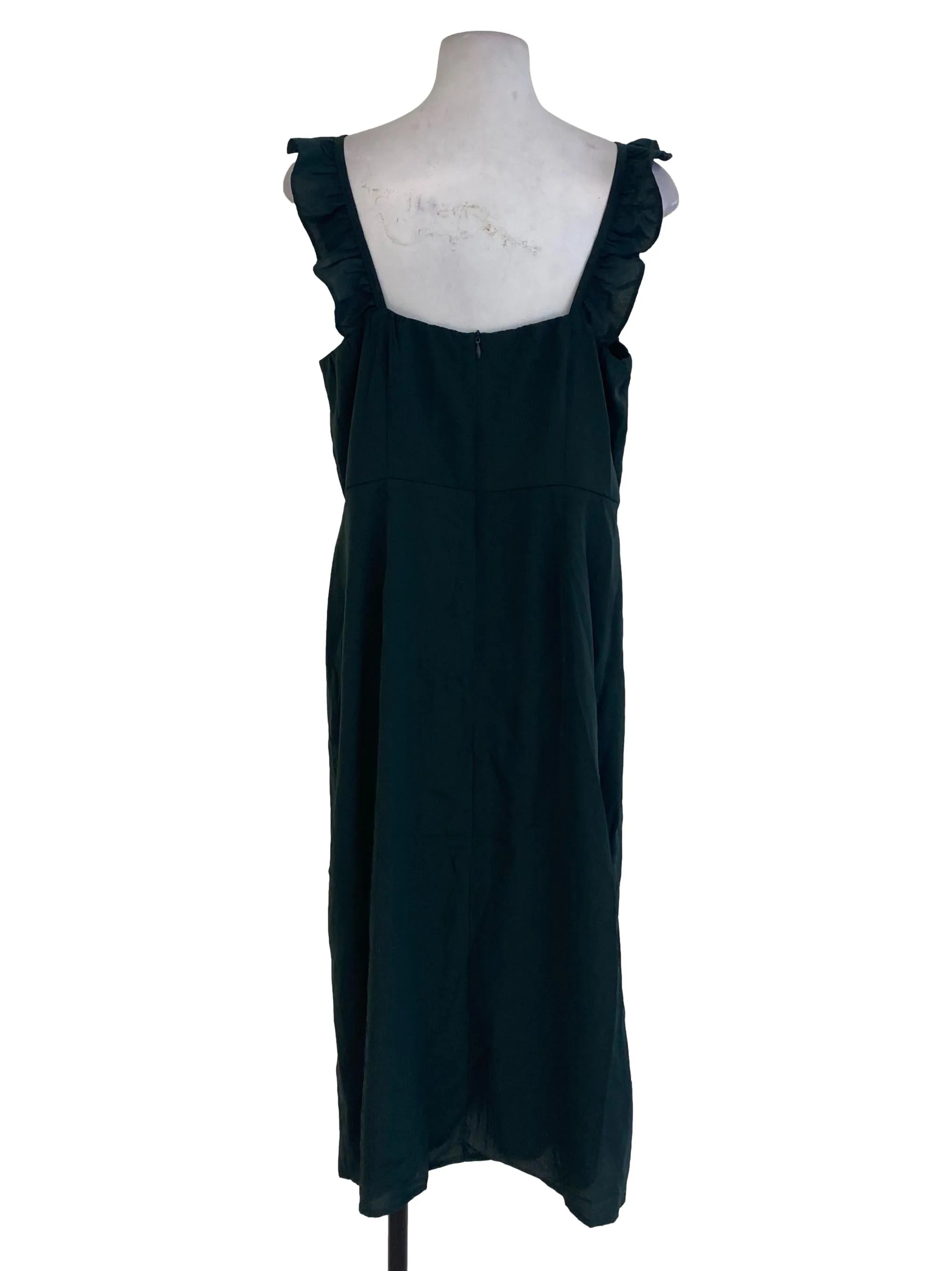 Green Slip Dress