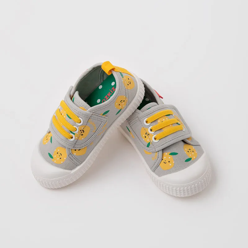 Grey Lemon Bonbon Slip-ons 2409OZ35